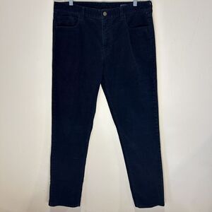 Vineyard Vines Corduroy  Men's 35x32 Navy 5 Pocket Straight Leg Pants EUC